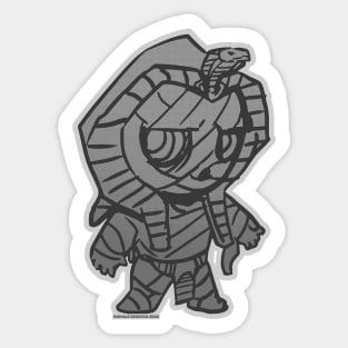 Mummy B&W Sticker